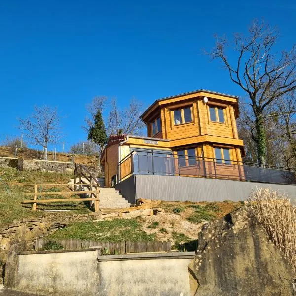 Gite chalet Au Paradis d Eole, hotel v destinácii Villeparois