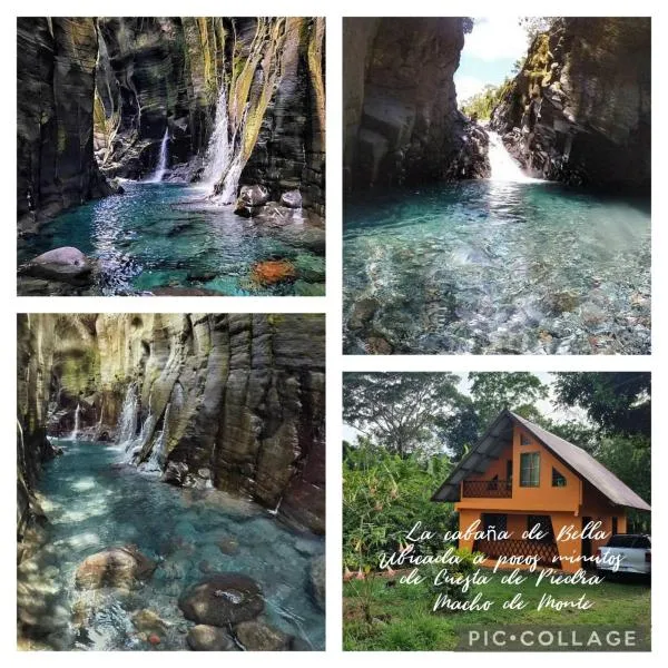 La Cabaña de Bella, hótel í Volcán