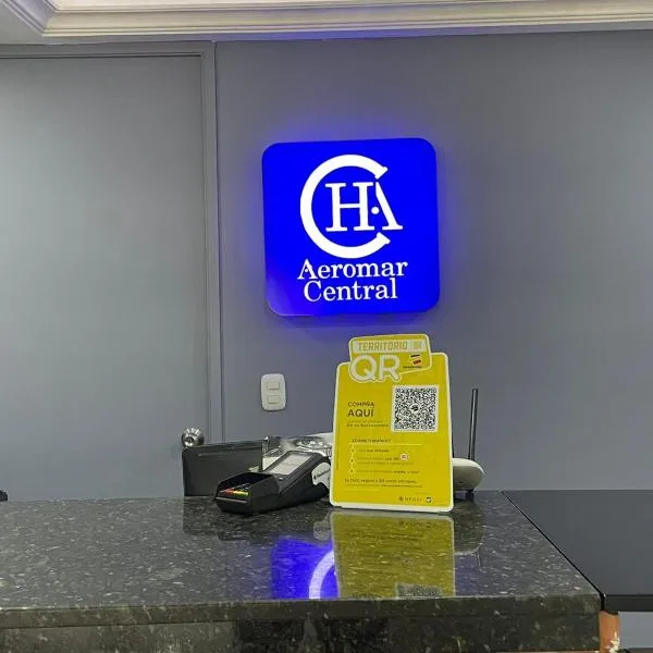 Hotel Aeromar Central, hotell i Santa Marta