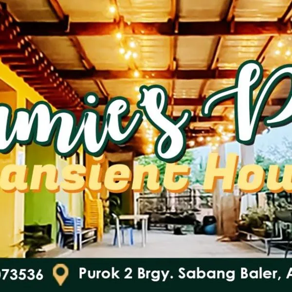 Chamie's Transient House, hotel in Baler