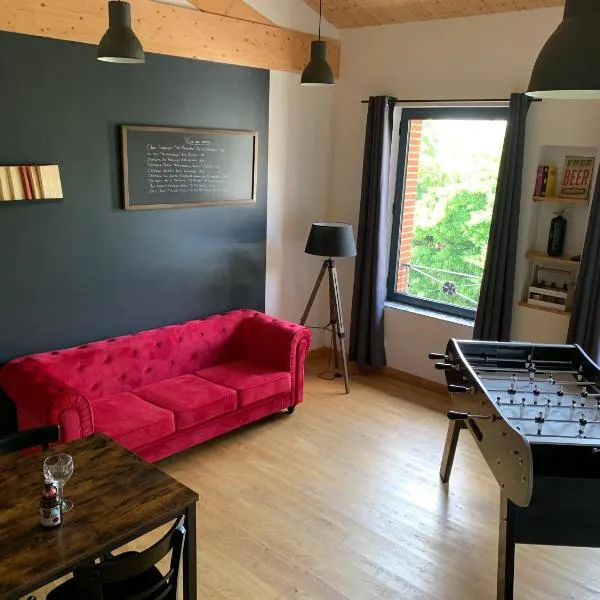 Les gites du Canal du Midi - Gîte La Cordonnerie, hotel a Renneville