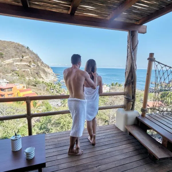 Casa Roni - 5 Bedroom Luxury Villa with Ocean View, hotel a Playa Estacahuite