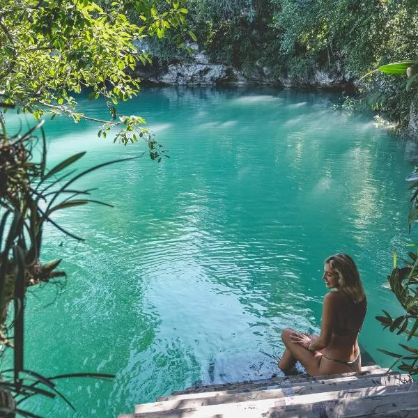 Wakax Hacienda - Cenote & Boutique Hotel, hotel em Balcheil