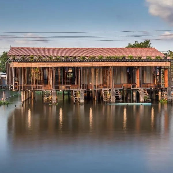 Humz Canal Stay, hótel í Ban Bang Bua Thong