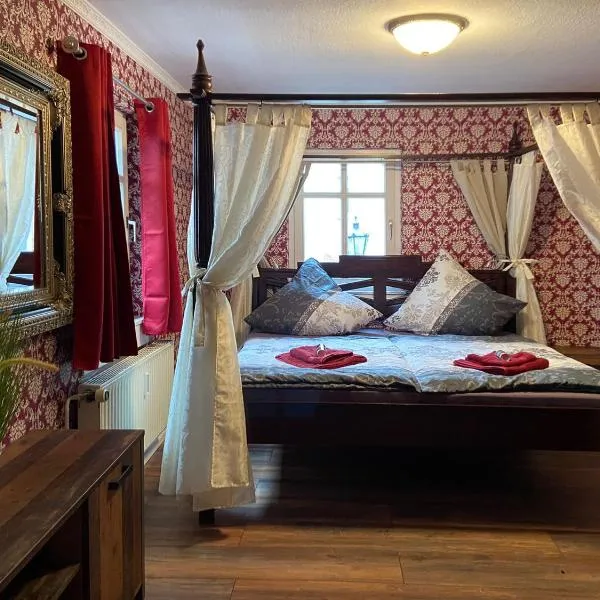 Appartement Altstadt, Gasthaus Hirsch, hotel a Hirschhorn