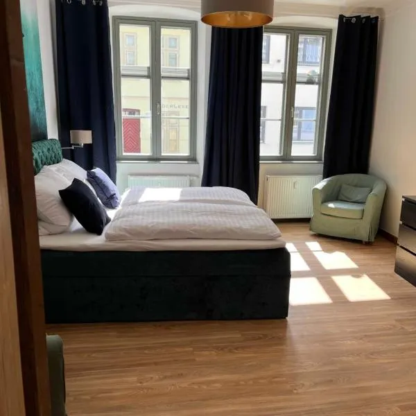 Im Zentrum wohnen, Ruhe genießen, hotel in Greifswald