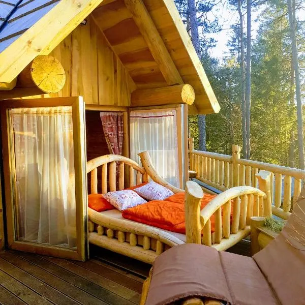 Glamping Lake Bloke, hotel en Nova Vas