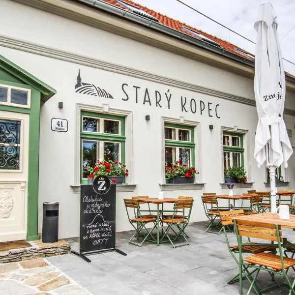 Penzion a bistro Starý kopec, hotel in Znojmo