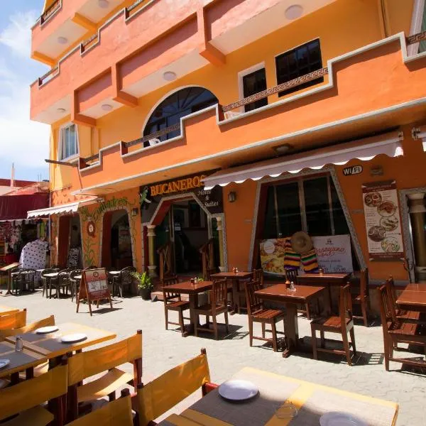 Hotel Bucaneros Isla Mujeres、Costa Mujeresのホテル