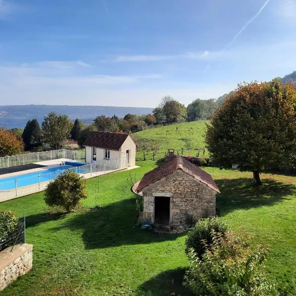 Au dela des vignes, hotel in Molinot