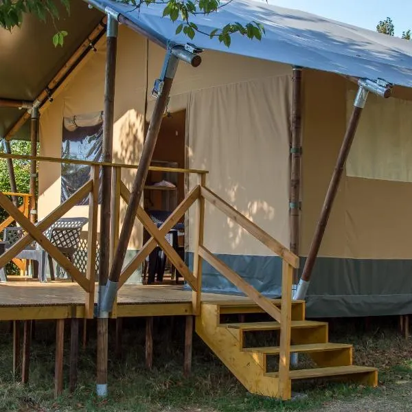 Safari Tent XL Camping Belle-Vue, hotel in Berdorf