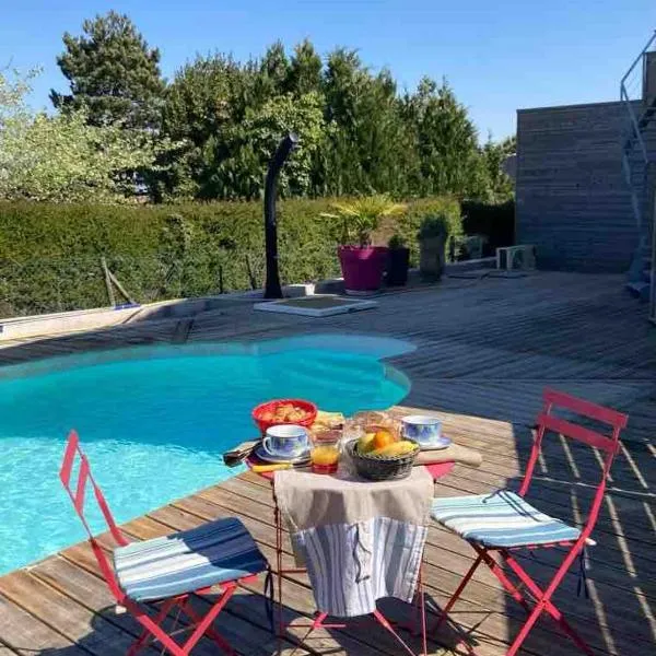 LA CABANE DE L'ESTUAIRE chambres d'hôte, hôtel à Meschers-sur-Gironde