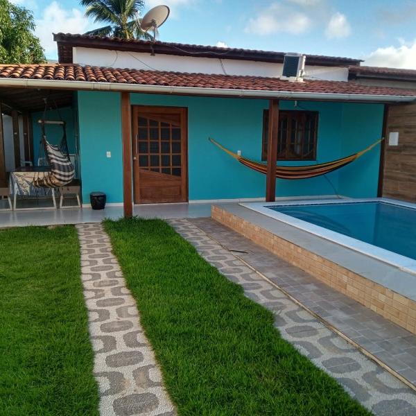 Casa Praia dos Milagres - 2 qtos sendo 1 suíte, piscina