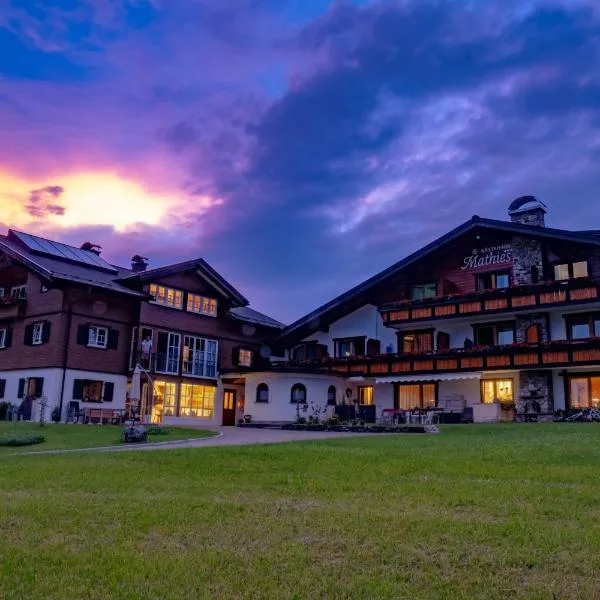 Gästehaus Mathies, hotell i Mittelberg