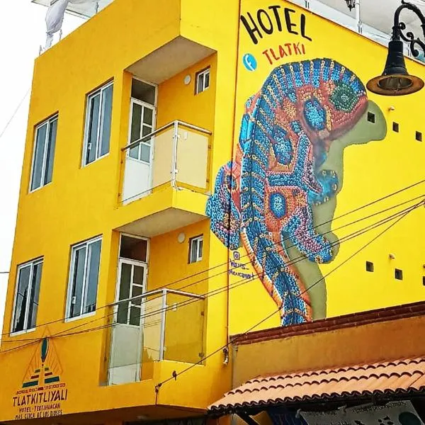 Tlatki, отель в городе Санта-Мария-Нопальтепек