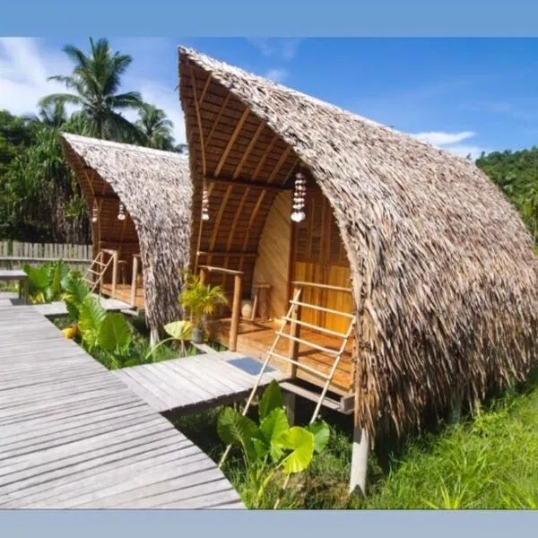 Palayan Paradise Huts、サン・ヴィチェンテのホテル