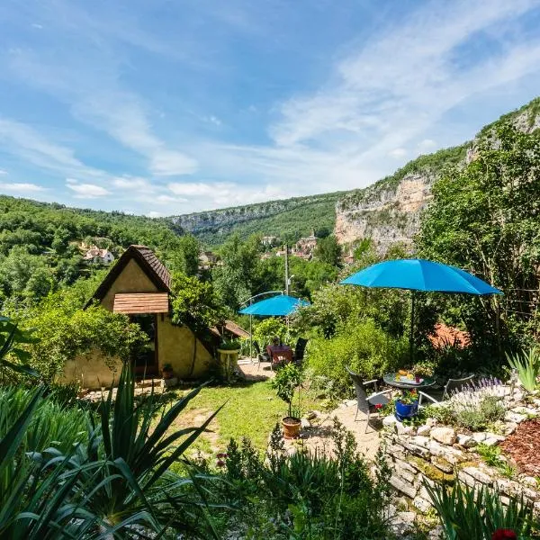 Gîtes Un Jardin dans la Falaise, hotel v destinaci Cabrerets