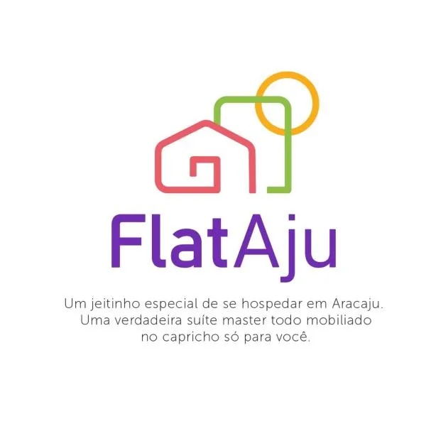Flat Aju - Um jeitinho especial de se hospedar em Aracaju. Uma verdadeira suíte master todo mobiliado no capricho só para você., hotel v destinaci Aracaju