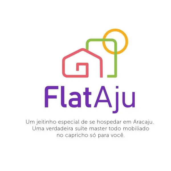 Flat Aju - Um jeitinho especial de se hospedar em Aracaju. Uma verdadeira suíte master todo mobiliado no capricho só para você. – hotel w mieście Socorro