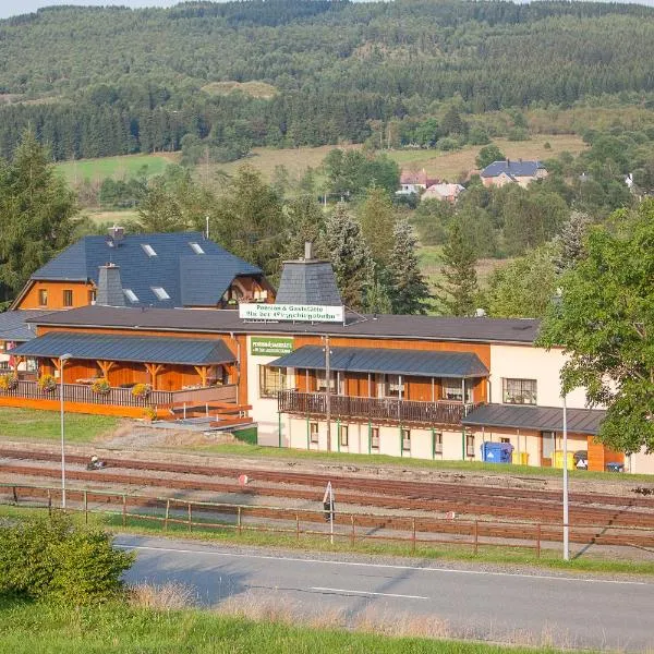 Pension An der Erzgebirgsbahn, hotel v destinaci Kurort Oberwiesenthal