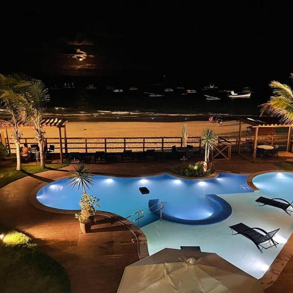 Exclusivo Apto em frente às piscinas naturais de Porto de Galinhas - Com vista frontal para o mar - Beira mar - Plage du Porto 101 - Foto 4