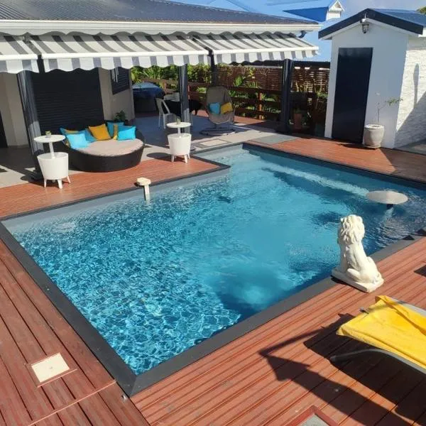 MALAKA F1 TOUT CONFORT Le Moule avec Piscine, hotel v destinaci Le Moule