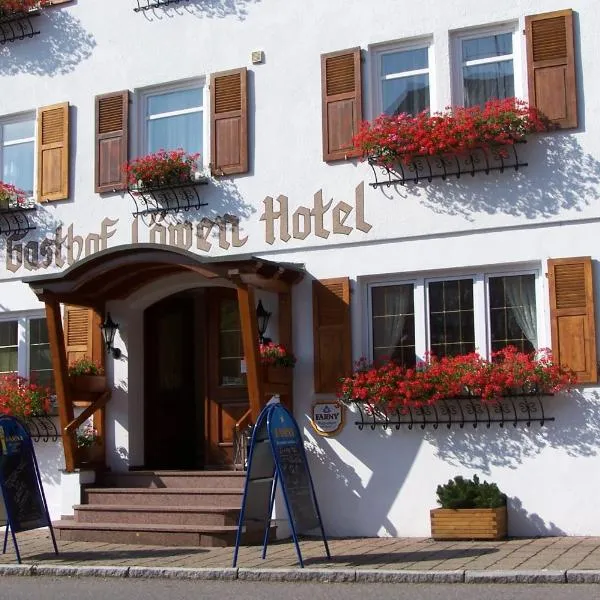 Gasthof Hotel Löwen, hotel in Kanzach