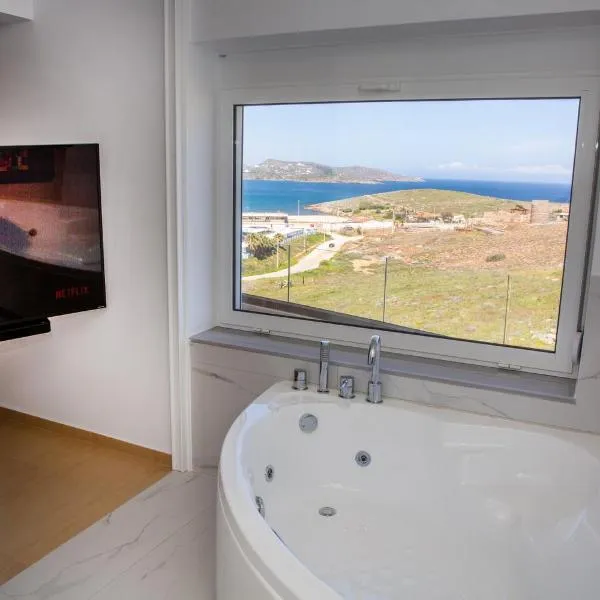 Komfort City Apartment "Elias" mit Meerblick in Lavrio, hotel v destinaci Lávrion