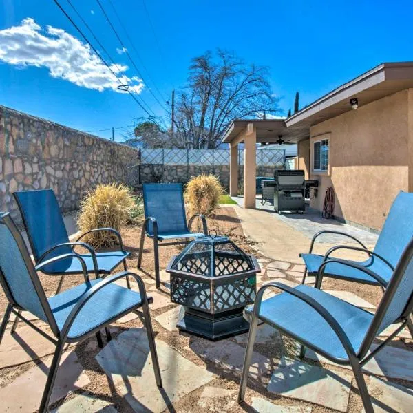 Modern El Paso Home w/ Backyard & Fire Pit!, hotel u gradu Sunrise Acres