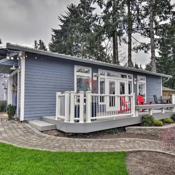 Travelers Retreat Studio with Patio and Yard!, hotel in Tualatin