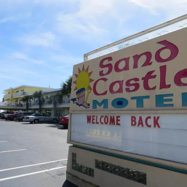 Sand Castle Motel, hotell i Daytona Beach Shores