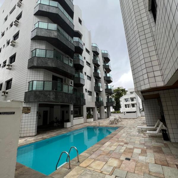 Apartamento no Guarujá Enseada a beira mar, ótima localidade e com ar condicionado - Foto 4