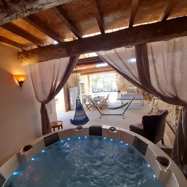 La maison SPA, PISCINE et CLIMATISATION, hotel in Sainte-Valière