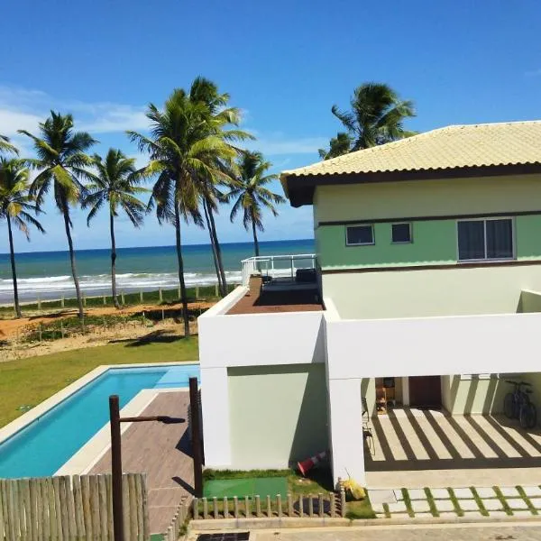 Beach house - secured, beach access, sea view, best location, hotell i Subaúma