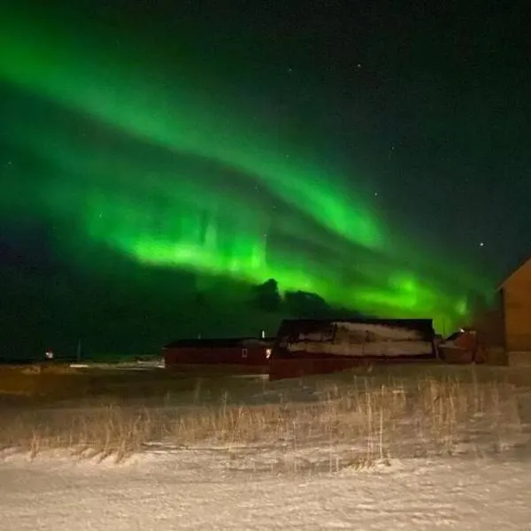 Lofoten_Beach_Eggum_Cabin、Tangstadのホテル