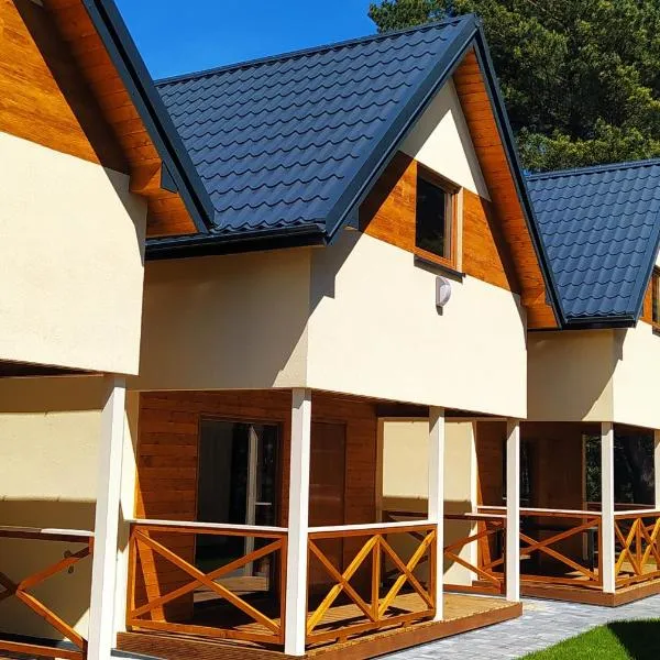 BURSZTYNOWO Domy z saunami i jakuzzi, hotel in Ostrowo