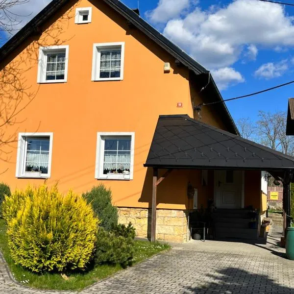 Celý dům FLORA v Českosaském Švýcarsku, hotel di Janov