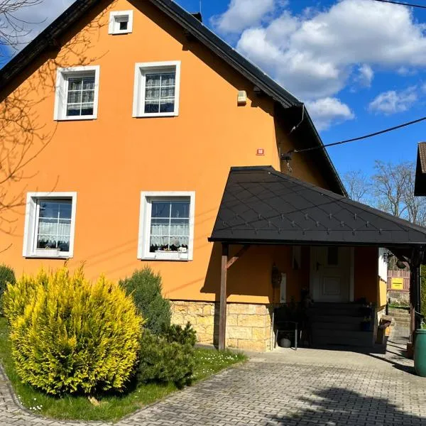 Celý dům FLORA v Českosaském Švýcarsku, hotel a Janov