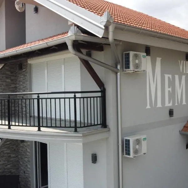 Vila Memphis, hotel Galambócon
