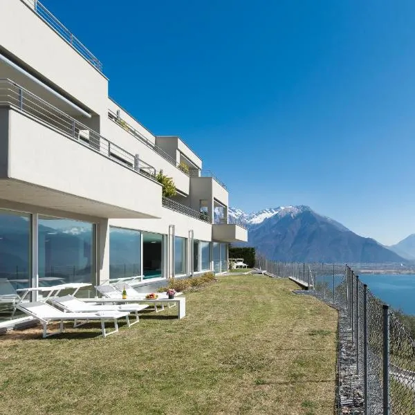 Valarin Luxury Apartments & Wellness, Vercana by Rent All Como、Vercanaのホテル