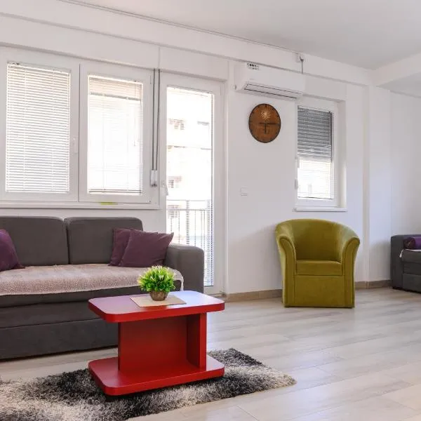 Apartman Saga Premium Garaza Parking Vauceri Ne, hotel in Soko Banja