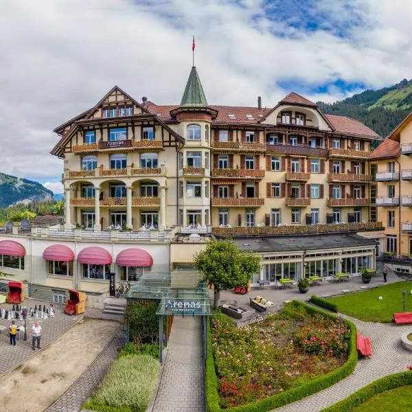 벤겐에 위치한 호텔 Arenas Resort Victoria-Lauberhorn