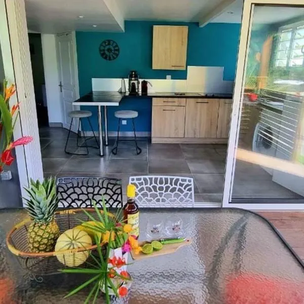 Beau T2 48m2 tt confort calme 2 adultes 1 enfant, hotel in Les Trois-Îlets