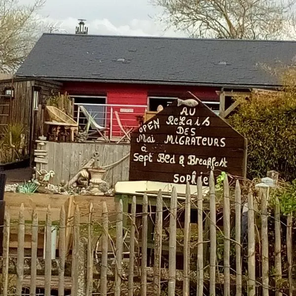 Viesnīca Au relais des migrateurs pilsētā Lekrotuā