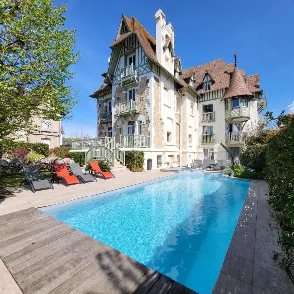 Villa Augeval Hôtel de charme & Spa, hotel v destinaci Deauville