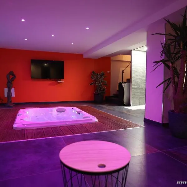 Ds Plaisir Love Room avec sauna, jacuzzi à Nancy, отель в городе Velaine-en-Haye