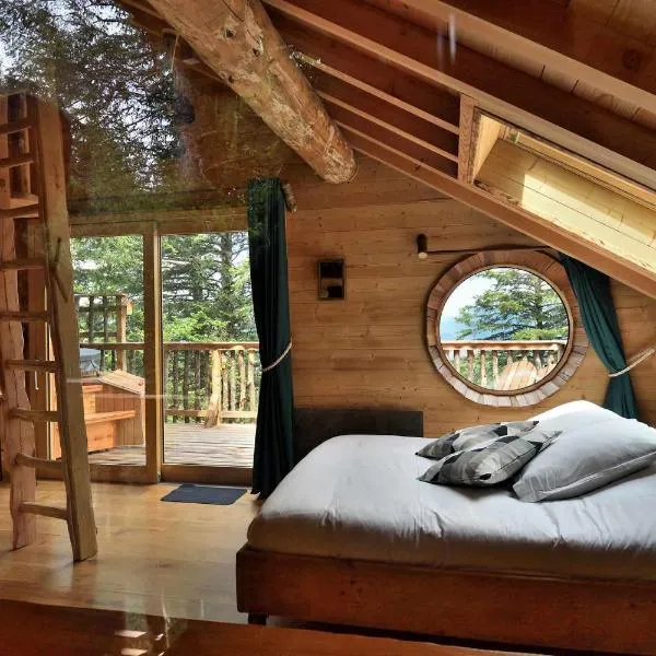 Cabanes des Volcans, hotel v destinácii La Tour-dʼAuvergne