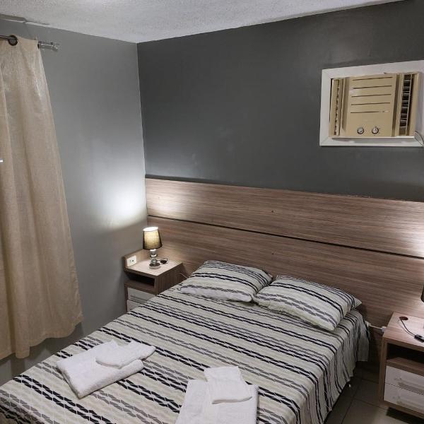 Apartamento a 8 Km do aeroporto e a 13 Km da praia da PontaNegra, próximo aos restaurantes fluantes