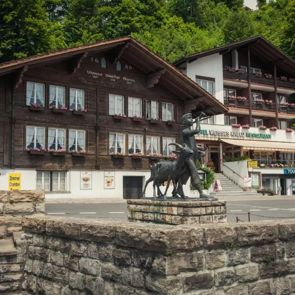 Hotel Weisses Kreuz, hotel en Giessbach