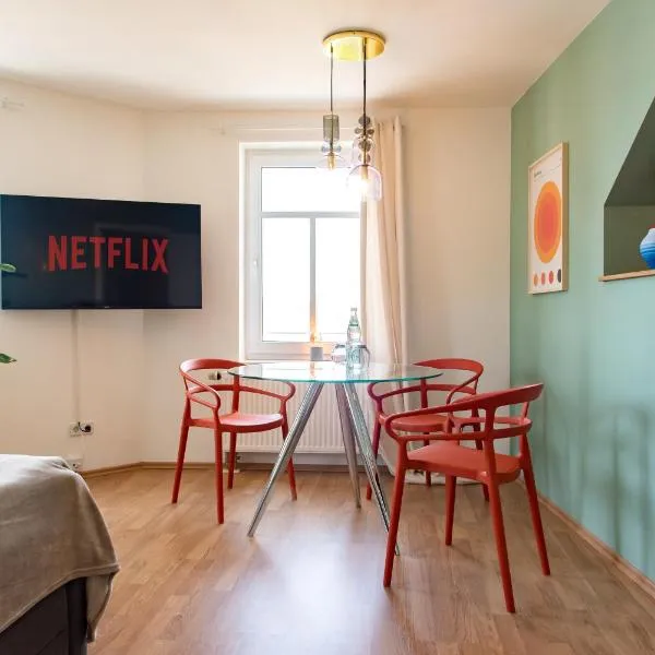 Bauhaus Apartment - Netflix, Nespresso, Zentral, Messe, hotel v mestu Chemnitz